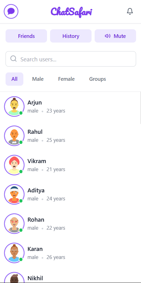 ChatSafari App Screenshot 4